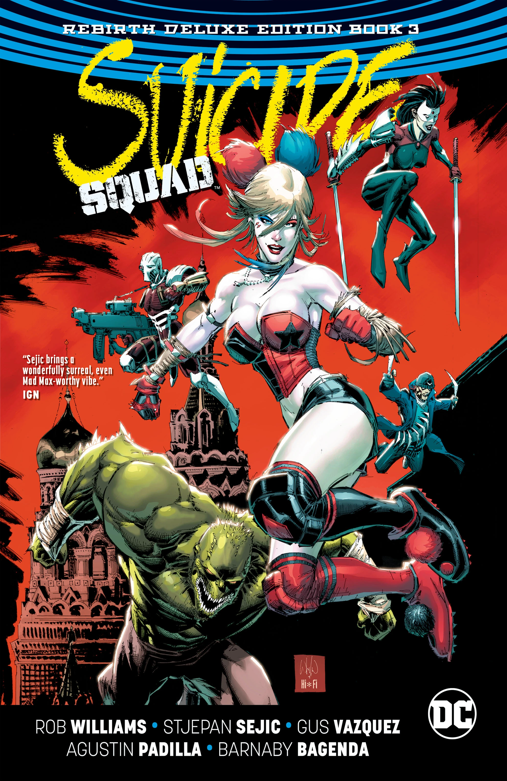 Suicide Squad: The Rebirth Deluxe Edition Book 3 (DC, 2018) cover